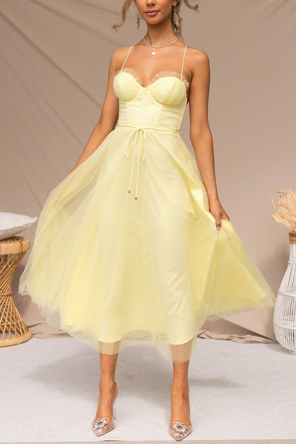 Amelie | Elegantes Maxikleid Sommer für Damen fließend 12