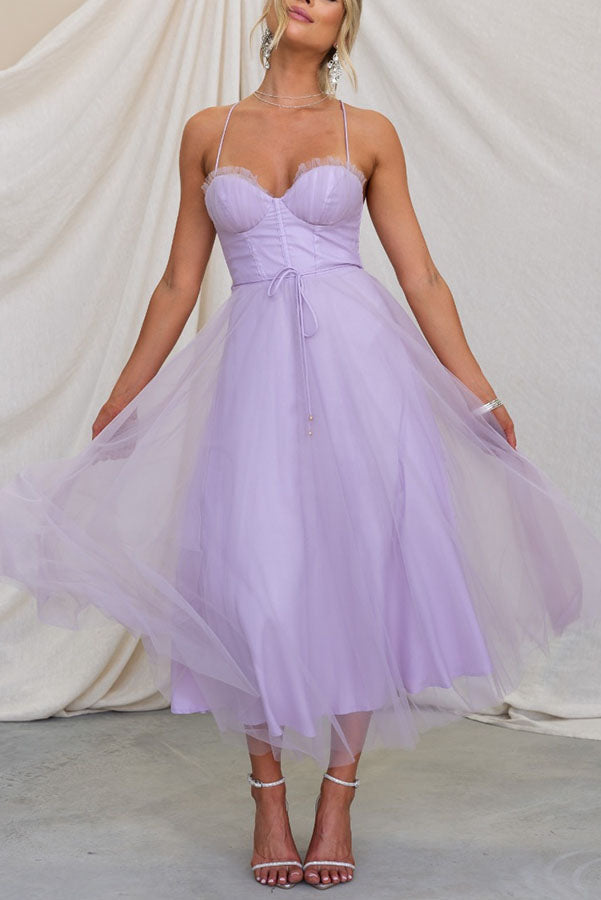 Amelie | Elegantes Maxikleid Sommer für Damen fließend 13