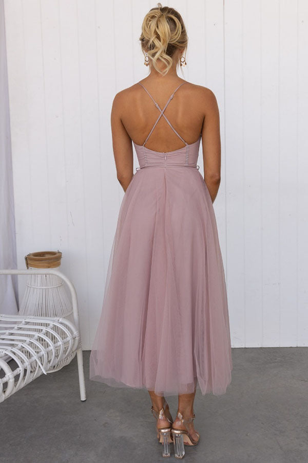 Amelie | Elegantes Maxikleid Sommer für Damen fließend 3