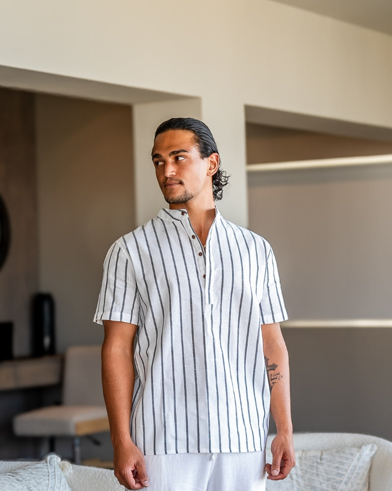Bari | Elegantes Poloshirt für Herren kurzarm Bio-Baumwolle 5