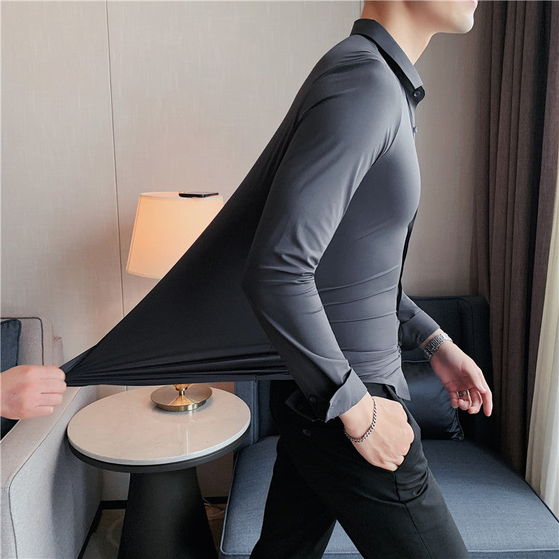 Benjamin | Elegantes Herrenhemd Langarm für Business 8