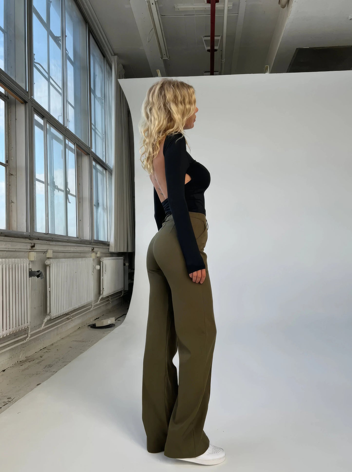 Carina | Elegante Stoffhose für Damen High-Waisted 6