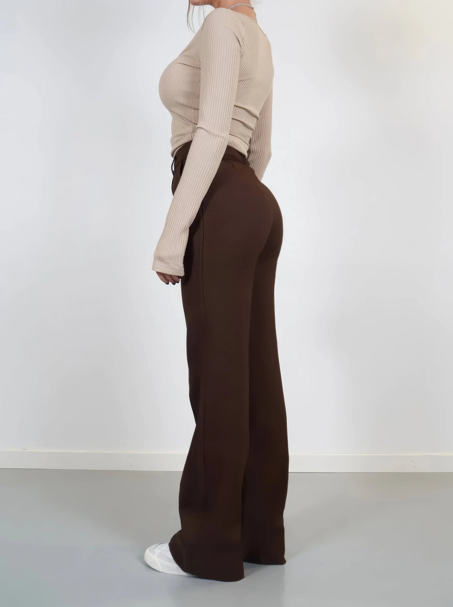 Carina | Elegante Stoffhose für Damen High-Waisted 8