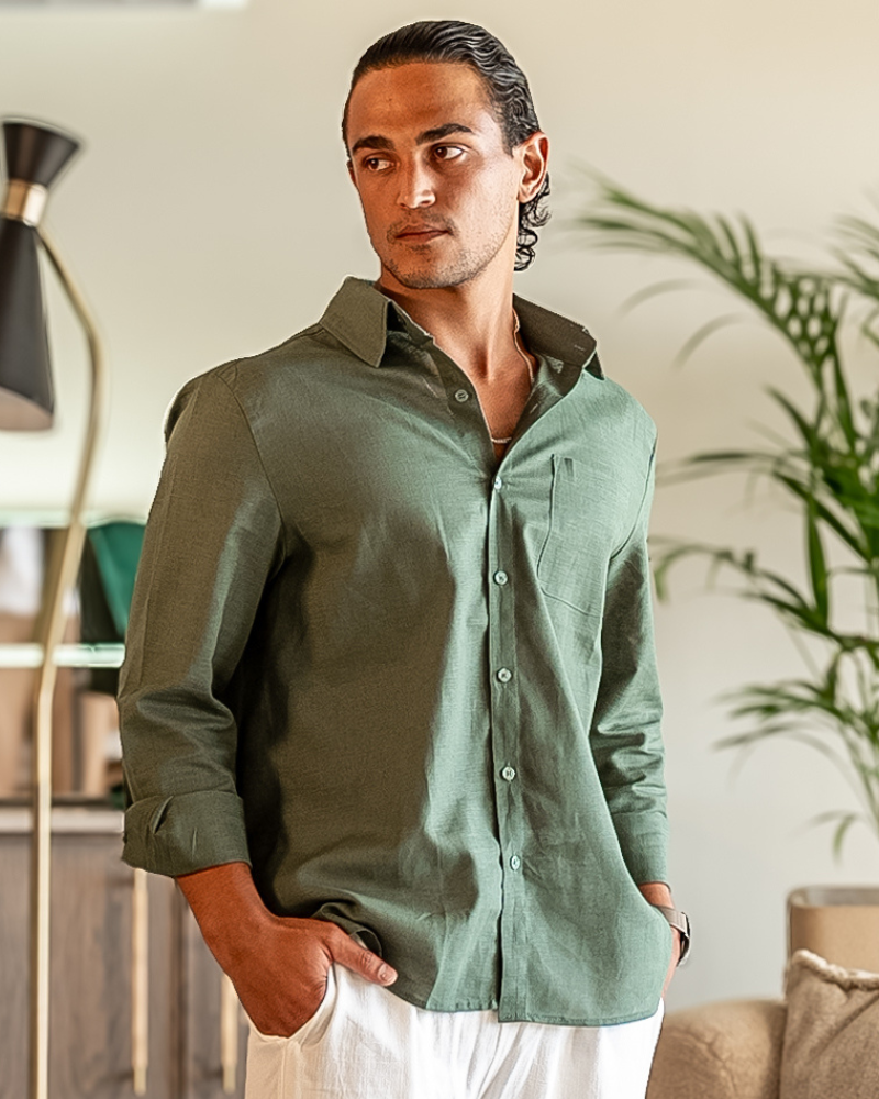 Clara | Elegante Leinenbluse für Damen Sommer 7