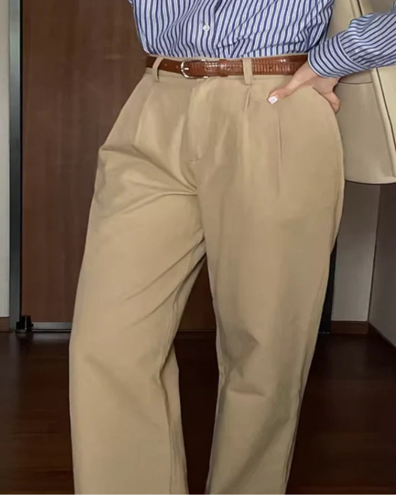 Clara | Elegante Stoffhose für Damen leicht 2