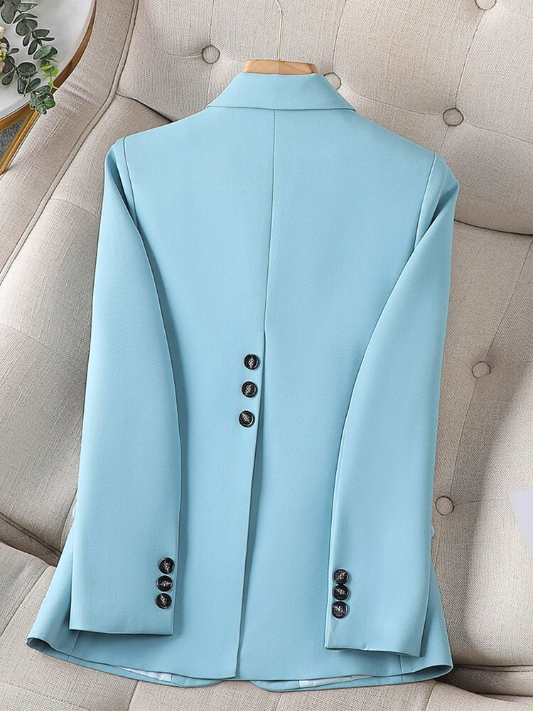Clara | Eleganter Blazer für Damen grau tailliert 3