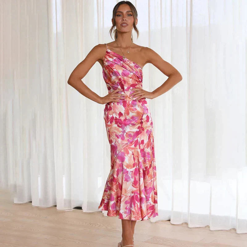 Eliza | Elegantes One-Shoulder-Kleid für Damen Sommer 3