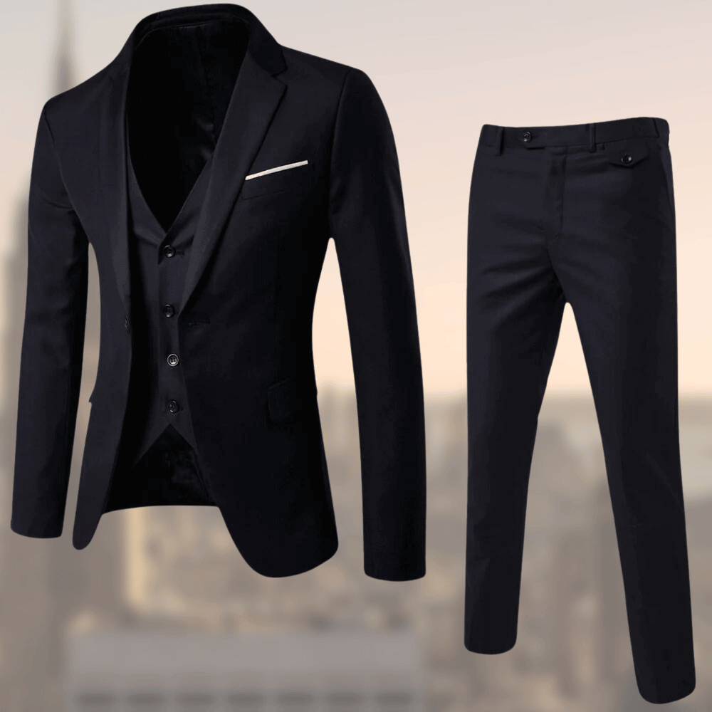 Finn | Eleganter Dreiteiliger Anzug für Herren Maßgeschneidert 0