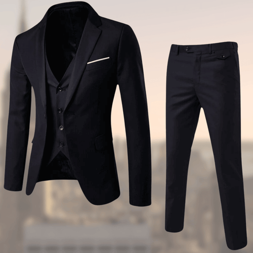 Finn | Eleganter Dreiteiliger Anzug für Herren Maßgeschneidert 0