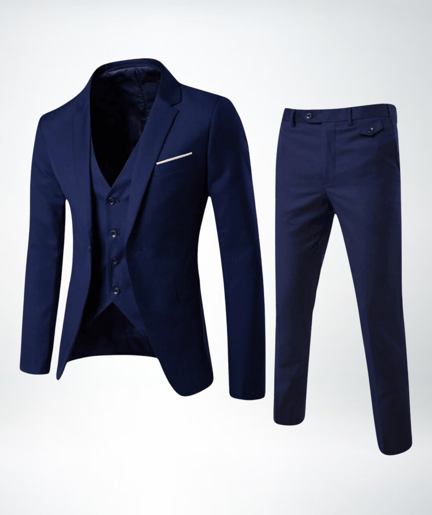 Finn | Eleganter Dreiteiliger Anzug für Herren Maßgeschneidert 1