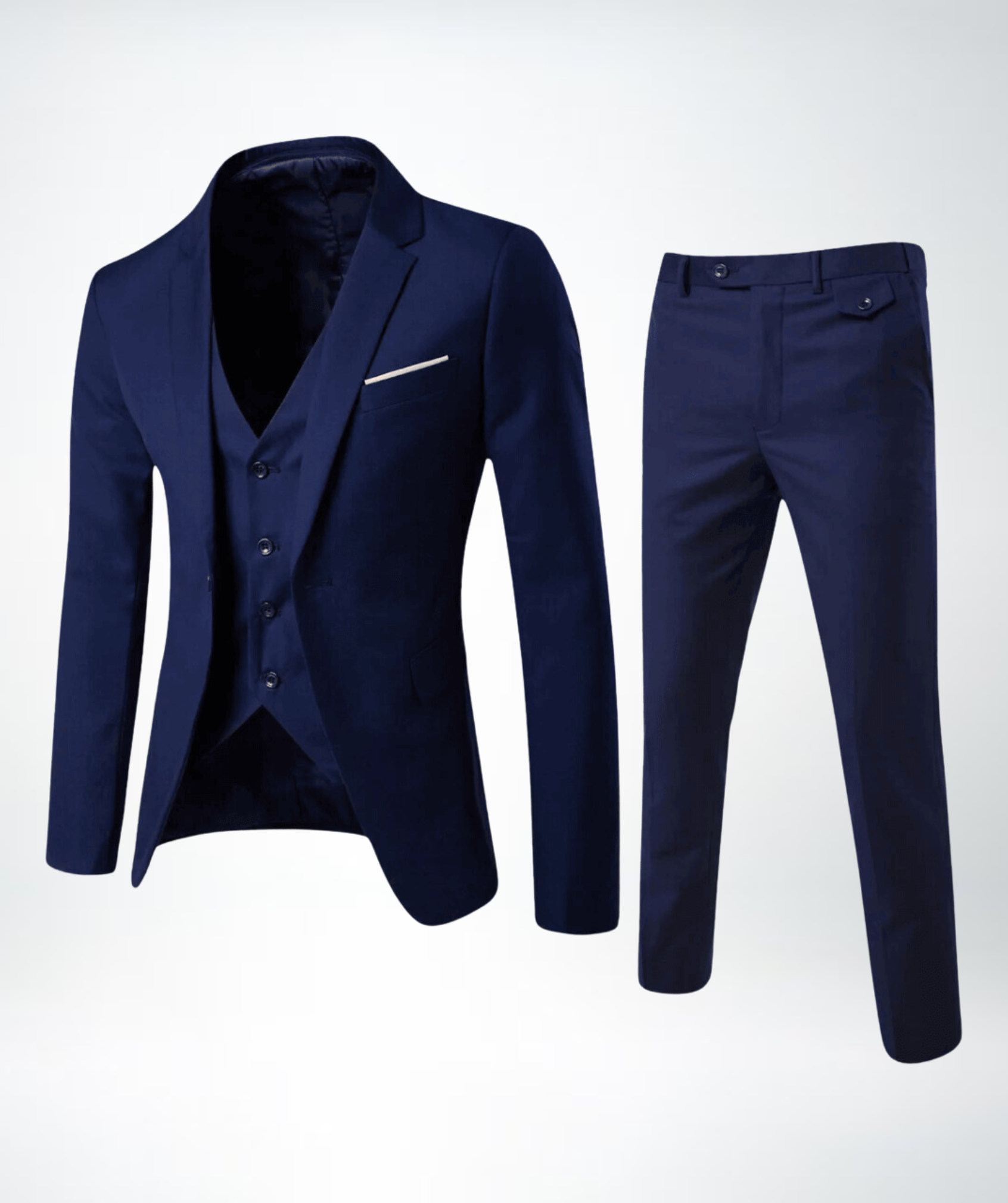 Finn | Eleganter Dreiteiliger Anzug für Herren Maßgeschneidert 1