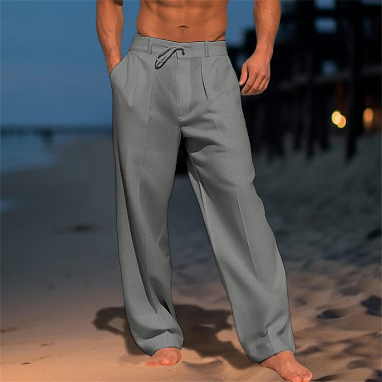 Jonas | Elegante Leinenhose für Herren atmungsaktiv 1