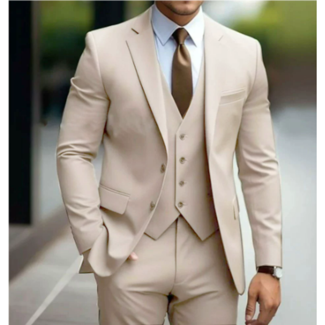 Leon | Eleganter Anzug für Herren Hochzeit dreiteilig 6