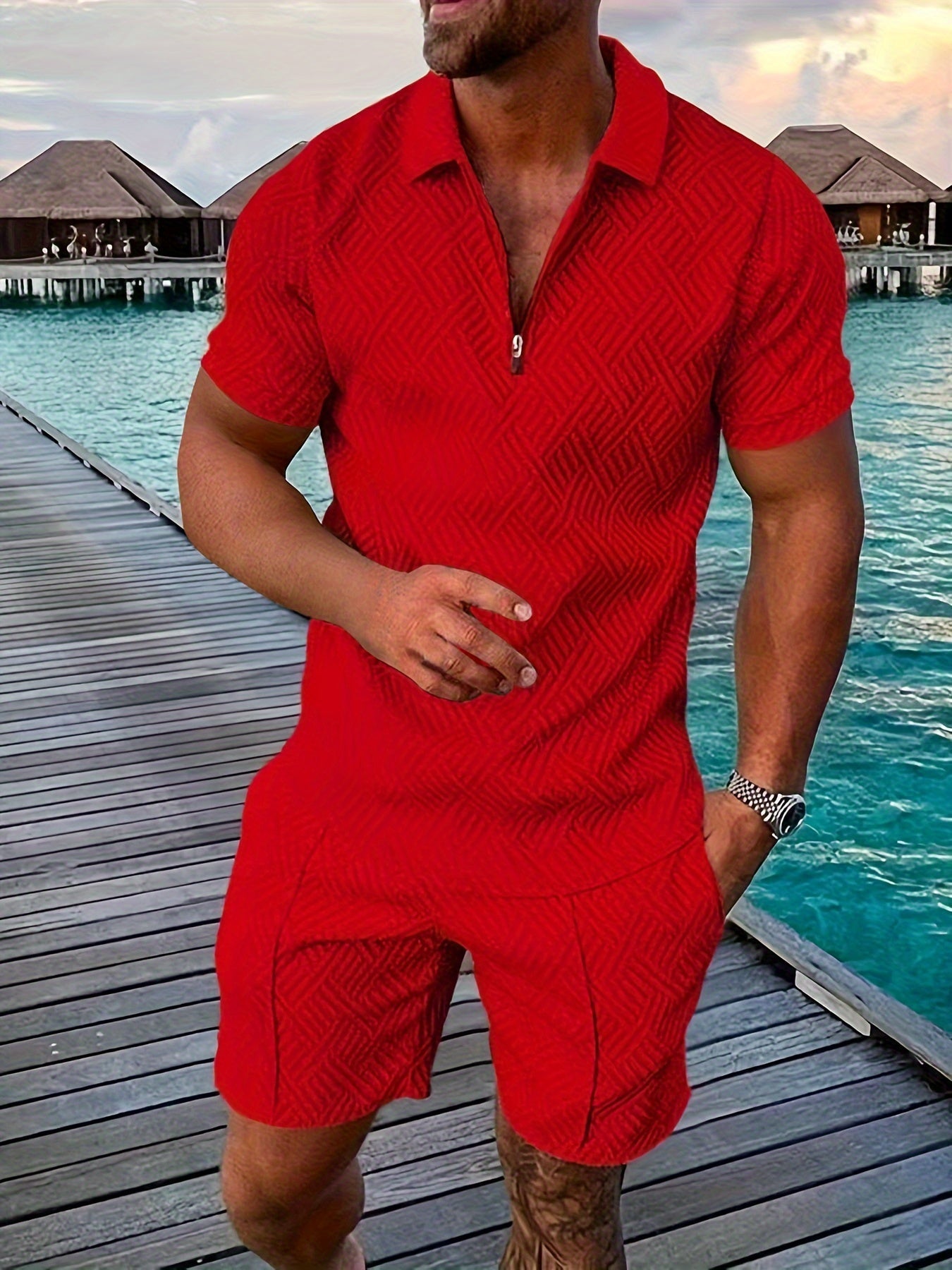 Leon | Elegantes Herren Set für Sommer atmungsaktiv 8