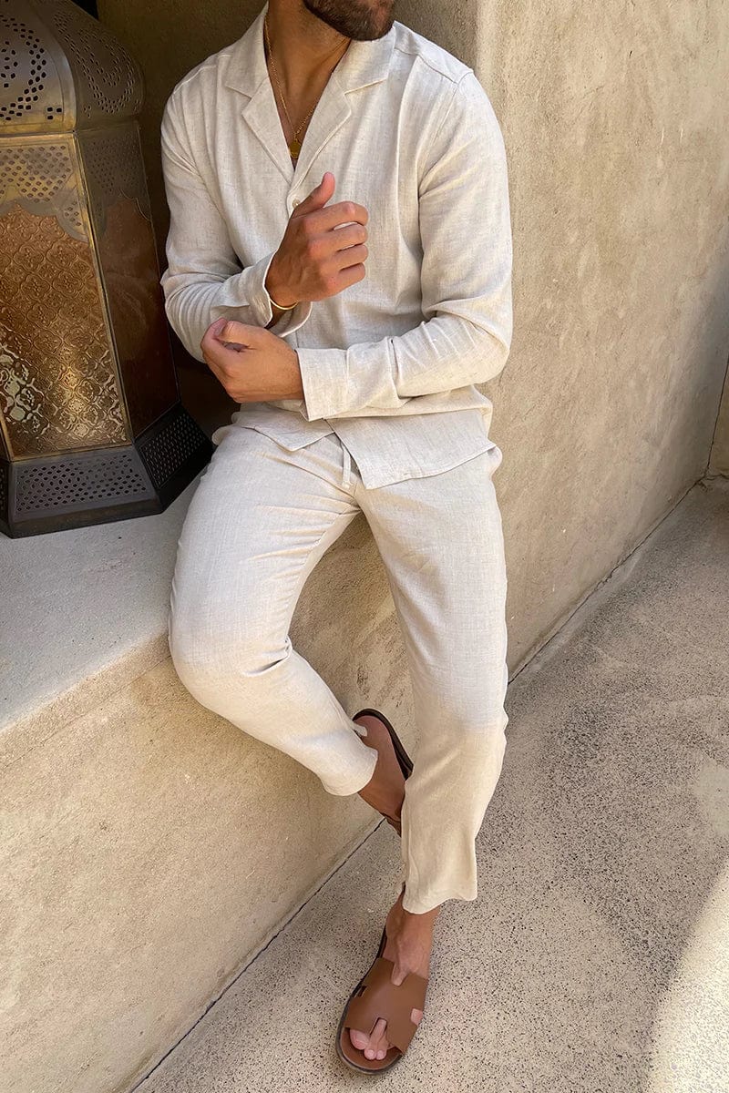 Leon | Elegantes Leinen-Set für Herren Sommer 2