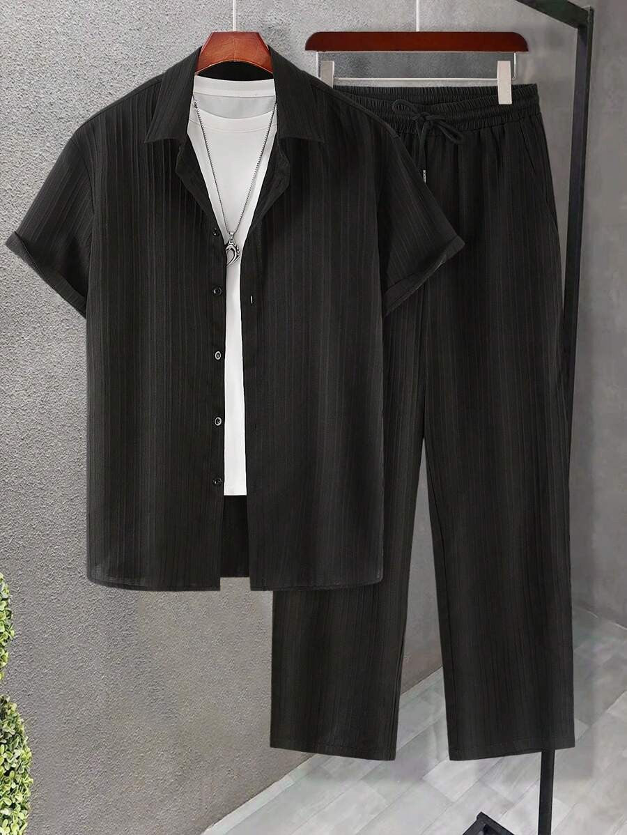 Leon | Elegantes Plissee-Set für Herren Sommer 3