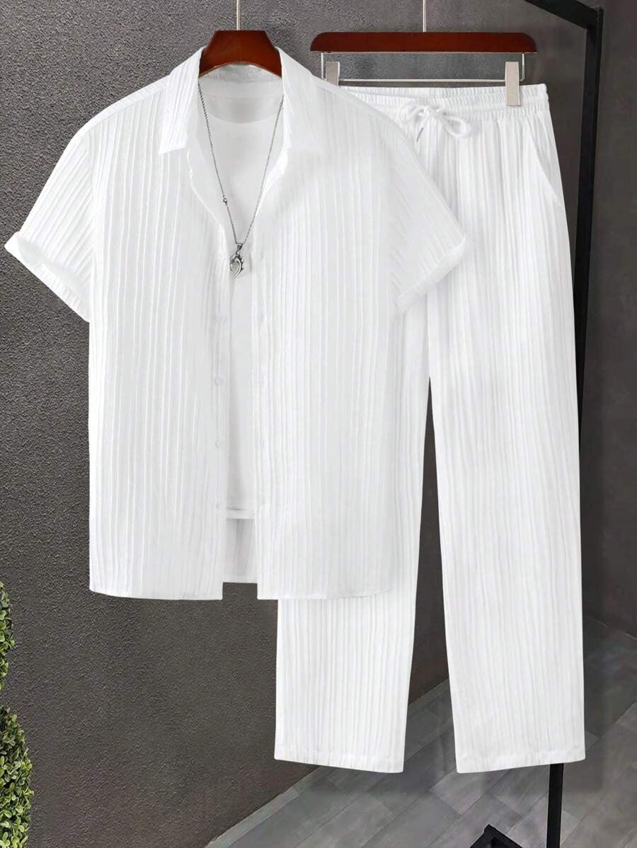 Leon | Elegantes Plissee-Set für Herren Sommer 4