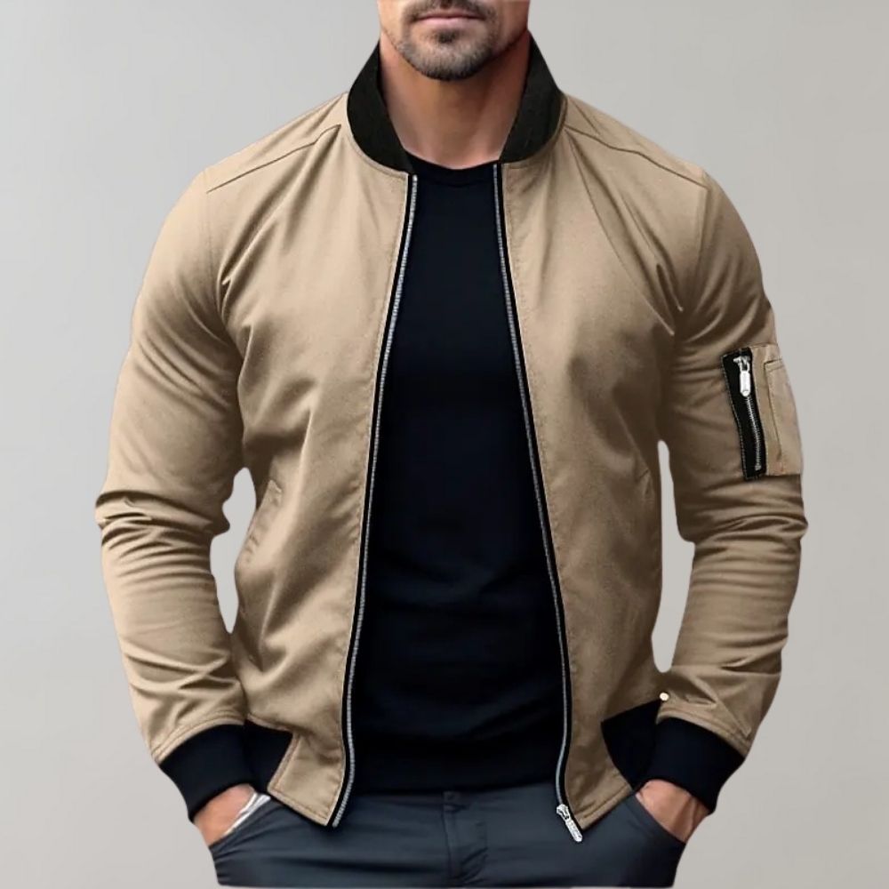 Leon | Lässige Bomberjacke für Herren ganzjährig 3