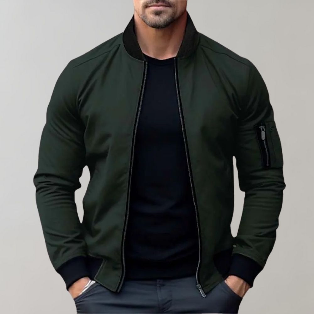 Leon | Lässige Bomberjacke für Herren ganzjährig 8