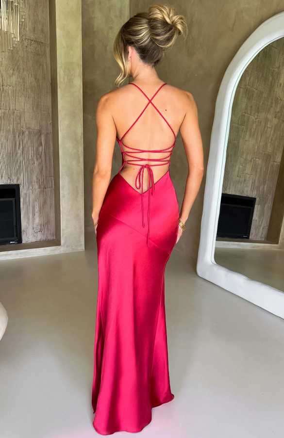 Lilly | Elegantes Maxikleid für Damen Sommer mit Beinschlitz 7
