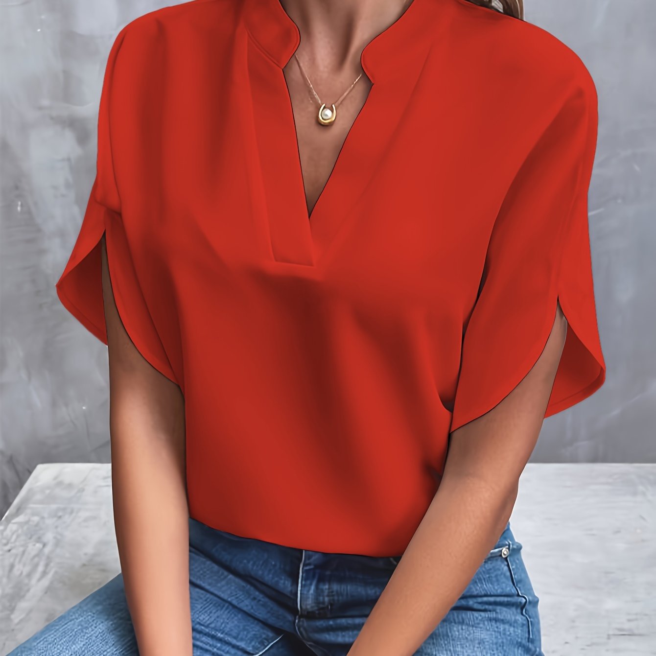 Lina | Elegante Damenbluse für Sommer leicht 10
