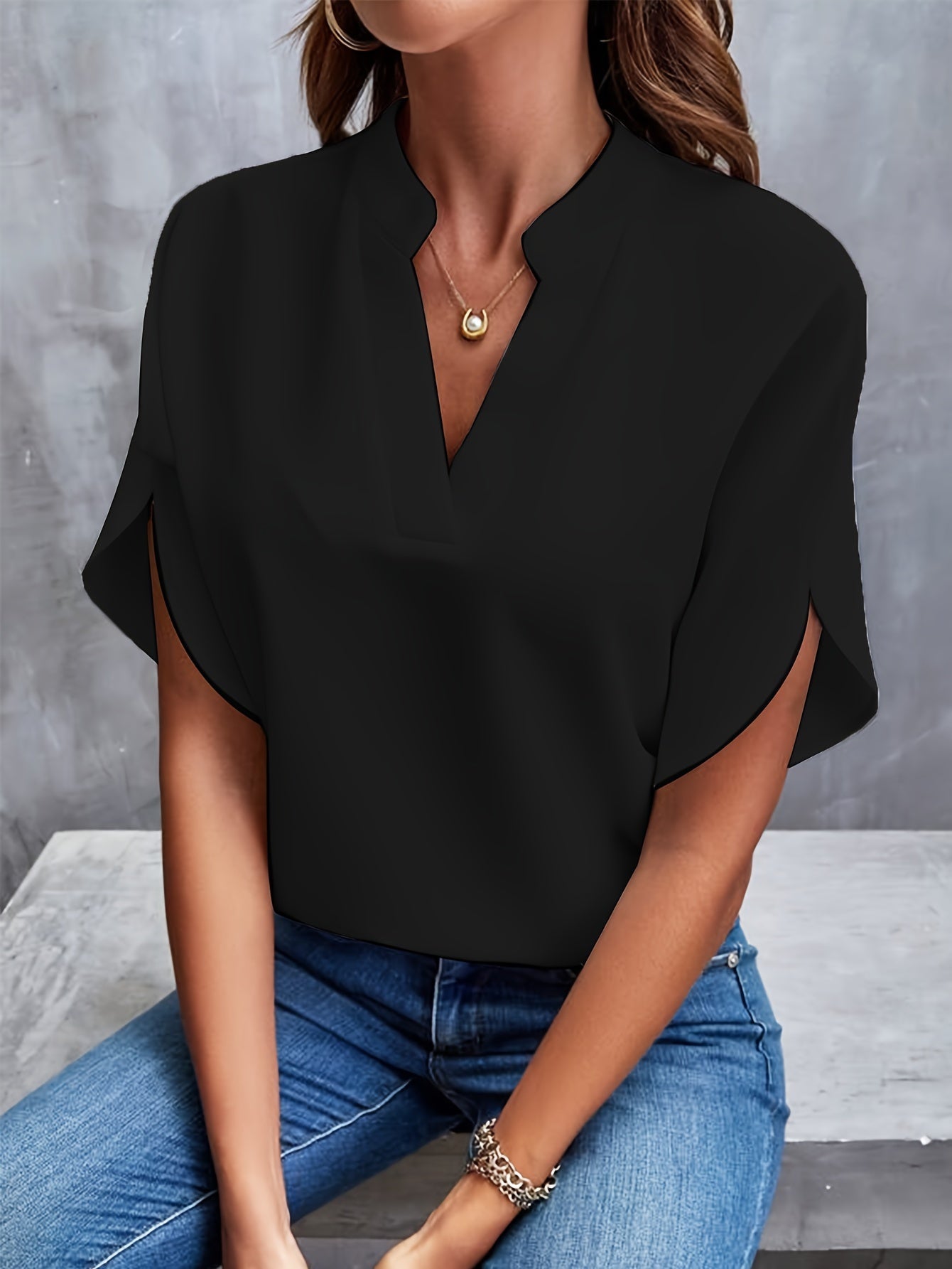 Lina | Elegante Damenbluse für Sommer leicht 4
