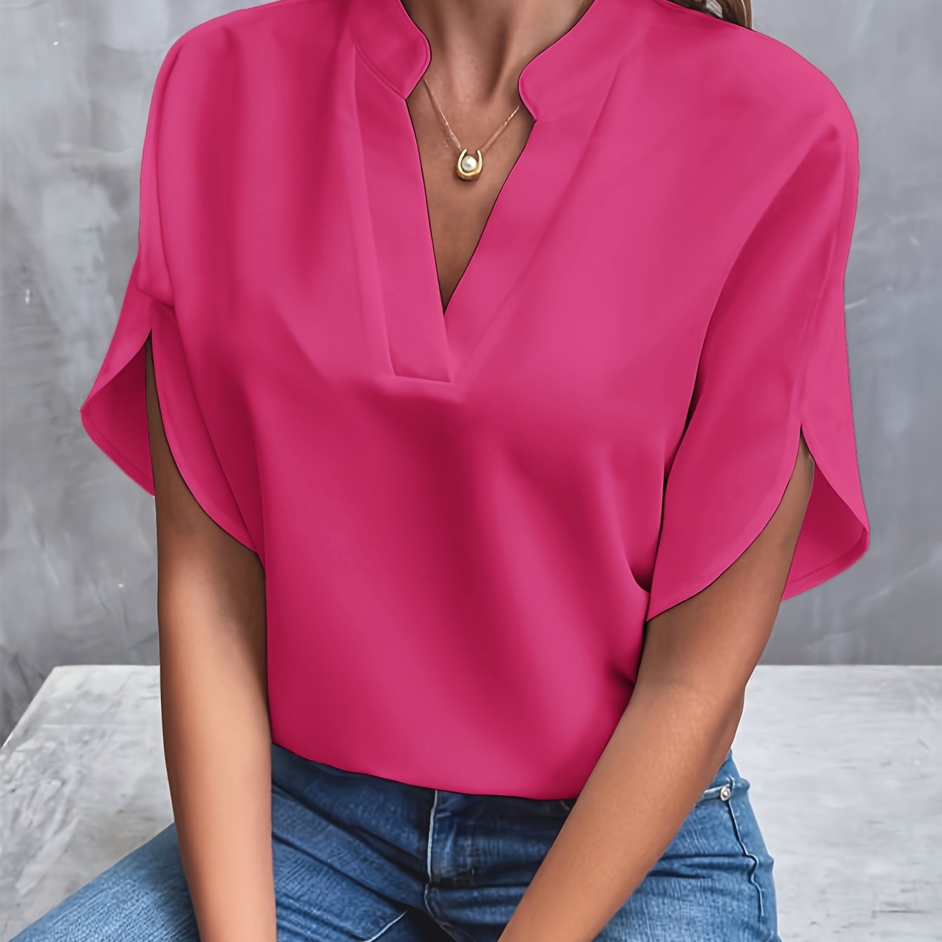 Lina | Elegante Damenbluse für Sommer leicht 9