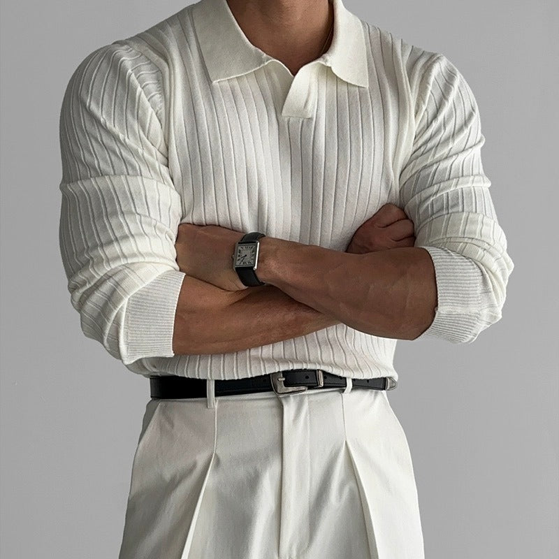 Marco | Elegantes Langarmshirt für Herren Slim Fit 1