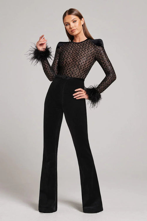 Margit | Glamouröser Jumpsuit für Damen festlich 0