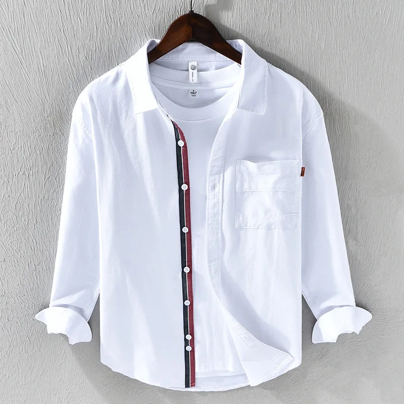 Massimo | Elegantes Herrenhemd langarm aus Baumwolle 4