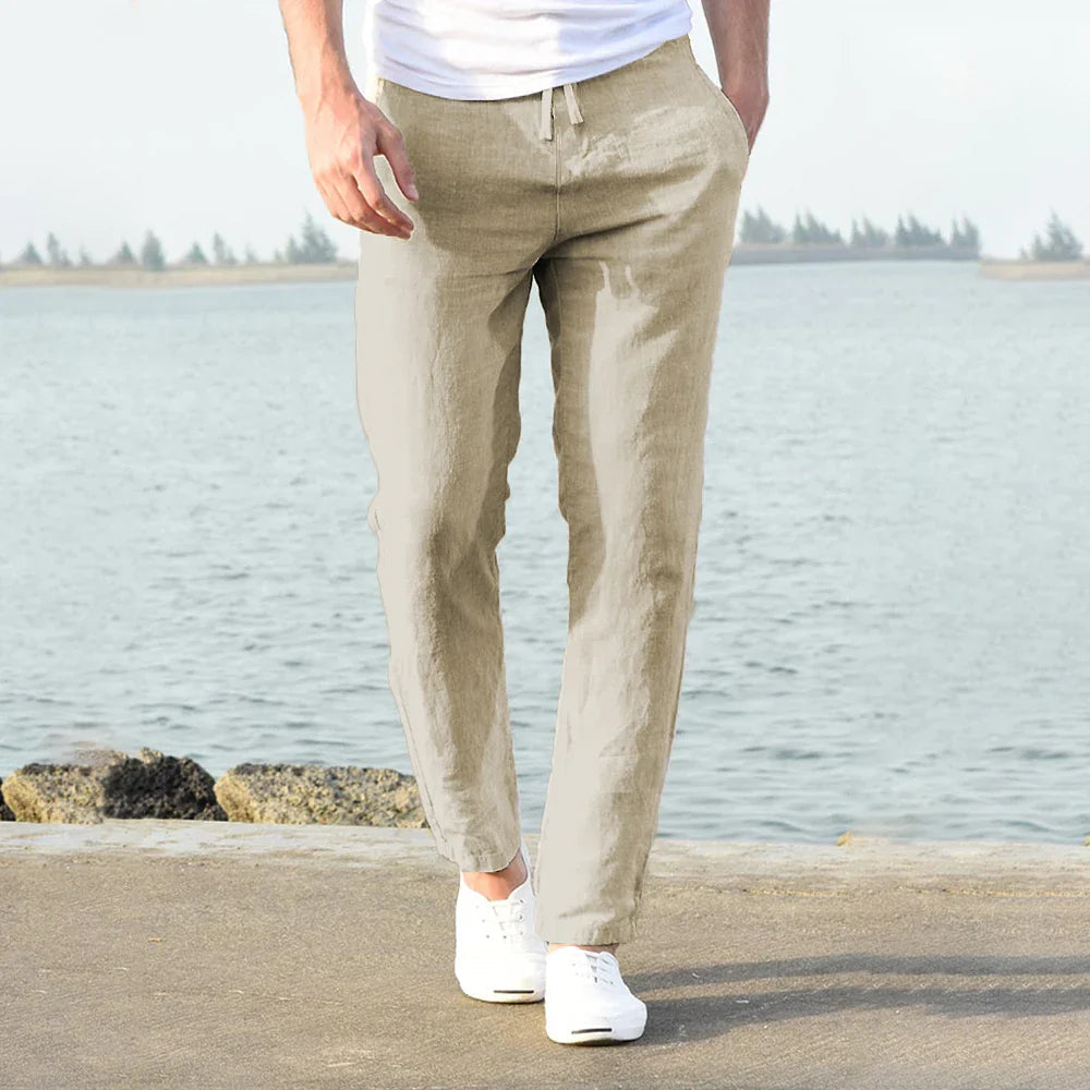 Matteo | Elegante Leinenhose für Herren Sommer 3