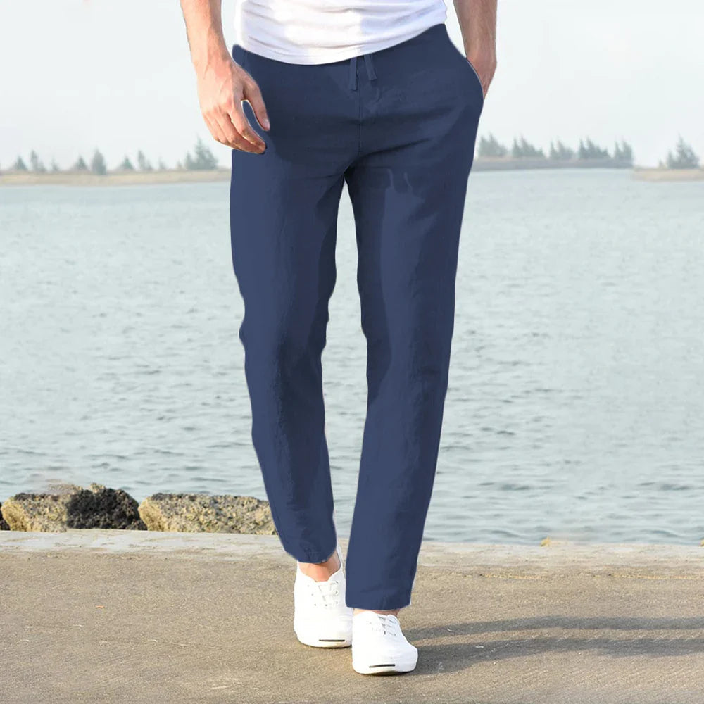 Matteo | Elegante Leinenhose für Herren Sommer 4