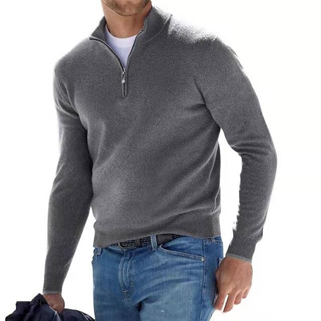 Matteo | Eleganter Merino Pullover für Herren V-Ausschnitt 3