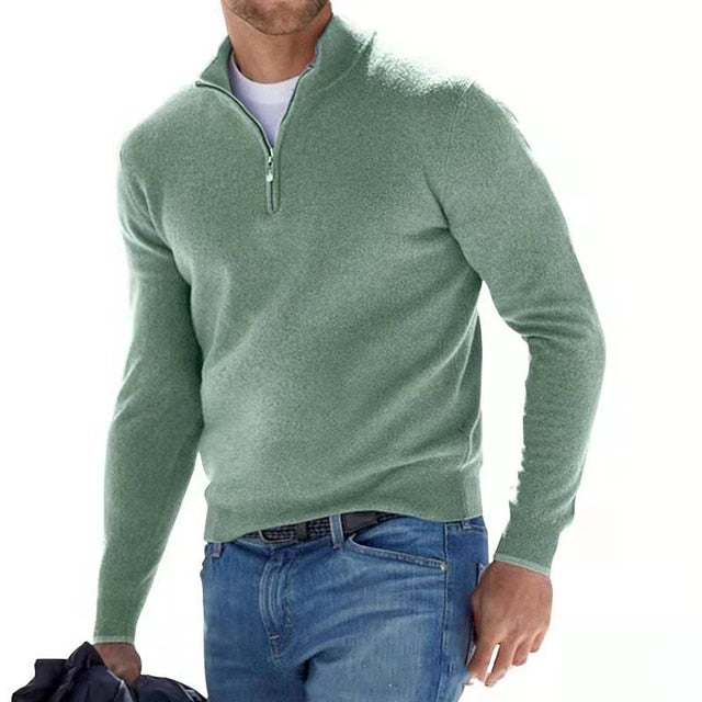 Matteo | Eleganter Merino Pullover für Herren V-Ausschnitt 4