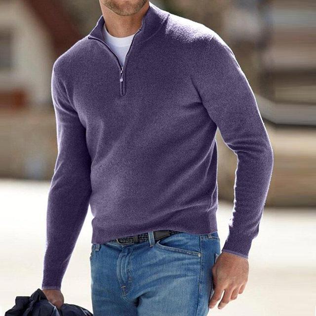 Matteo | Eleganter Merino Pullover für Herren V-Ausschnitt 7