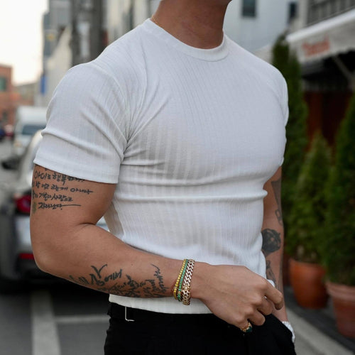 Milan | Atmungsaktives T-Shirt für Herren Slim Fit 0