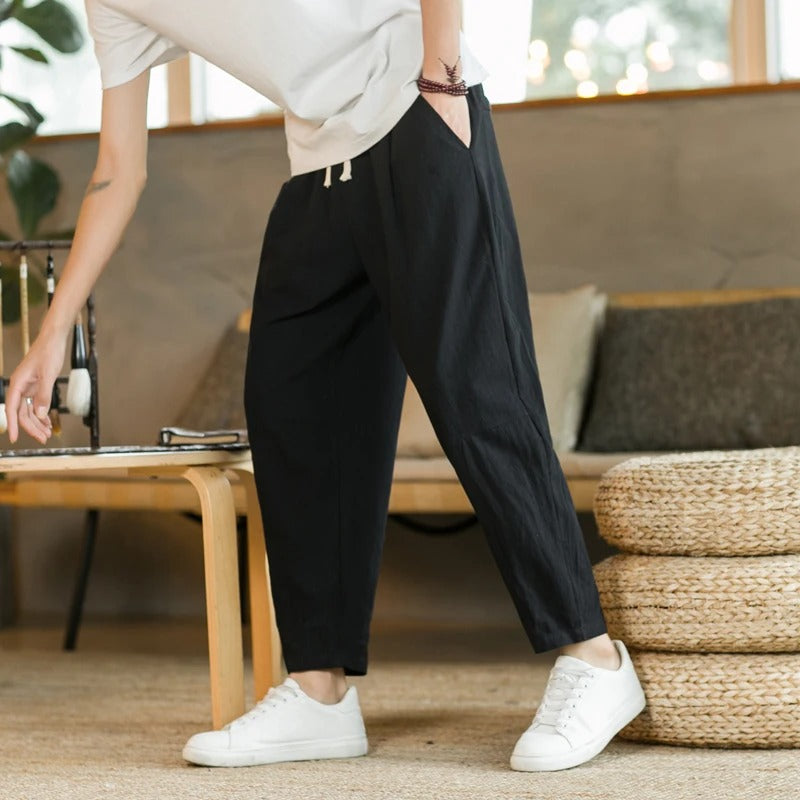 Rens | Elegante Leinenhose für Damen Sommer 1