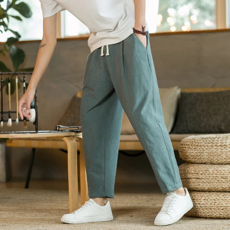 Rens | Elegante Leinenhose für Damen Sommer 3