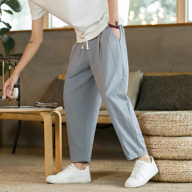 Rens | Elegante Leinenhose für Damen Sommer 4