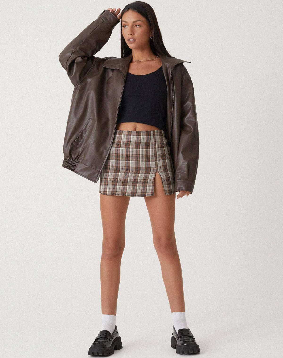 Sophia | Lässige PU-Lederjacke für Damen Oversized 1