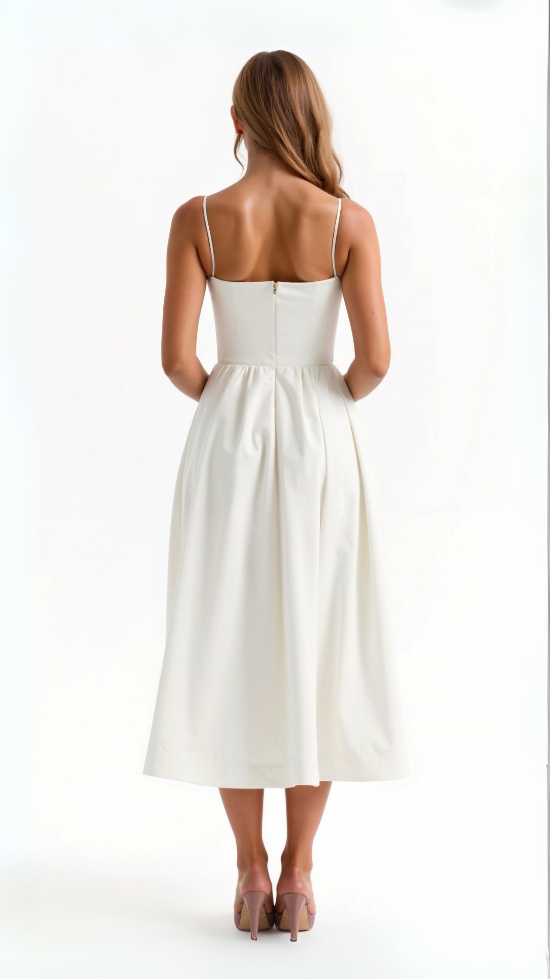 Tamara | Elegantes Midikleid für Damen fließend 1
