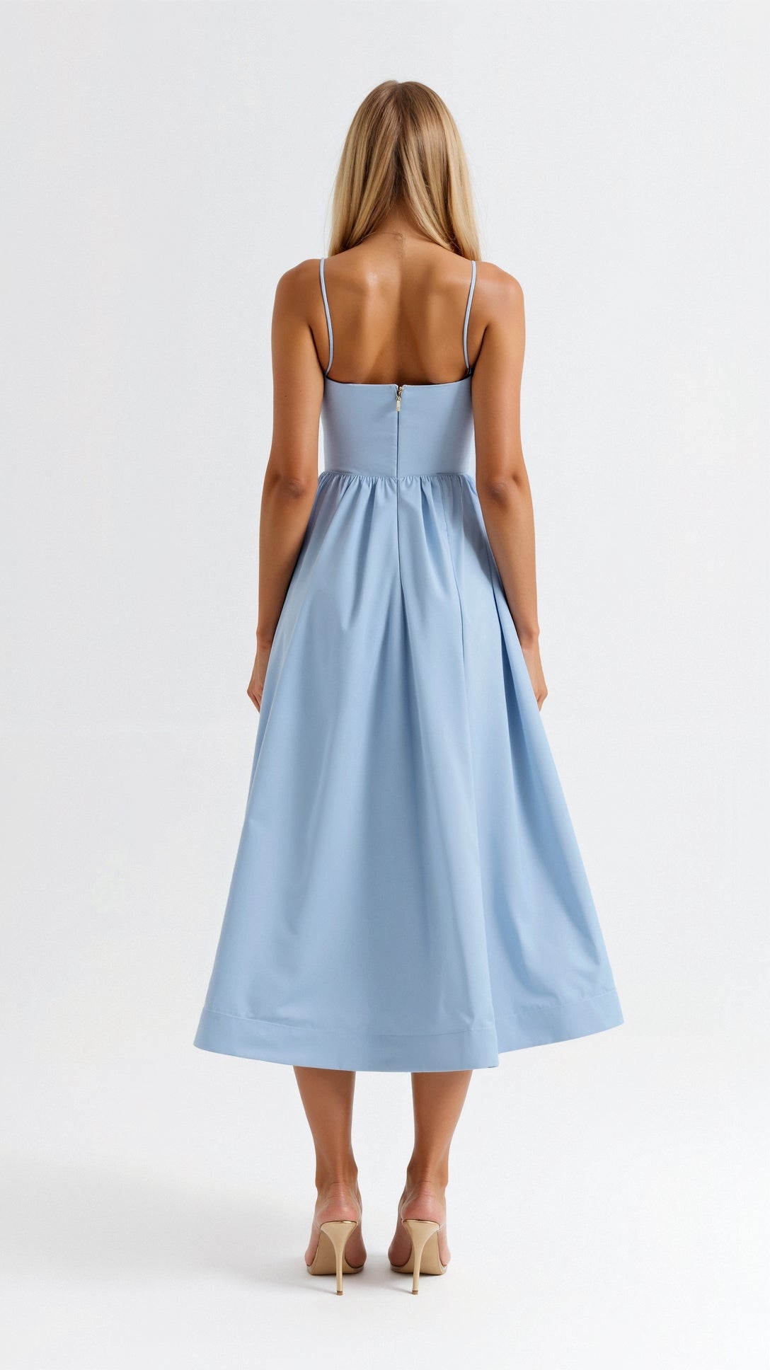 Tamara | Elegantes Midikleid für Damen fließend 7