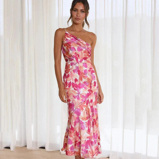 Eliza | Elegantes One-Shoulder-Kleid für Damen Sommer 0