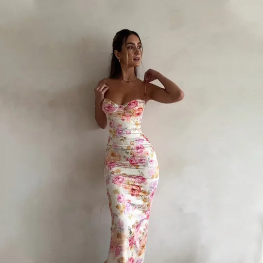 Heather | Elegantes Blumenkleid für Damen festlich 0