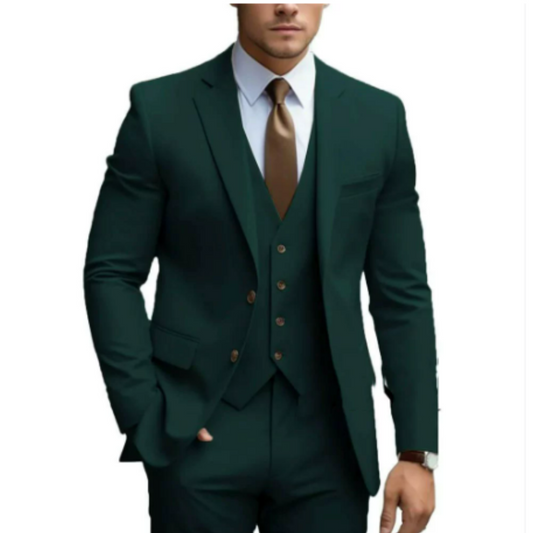 Leon | Eleganter Anzug für Herren Hochzeit dreiteilig 0