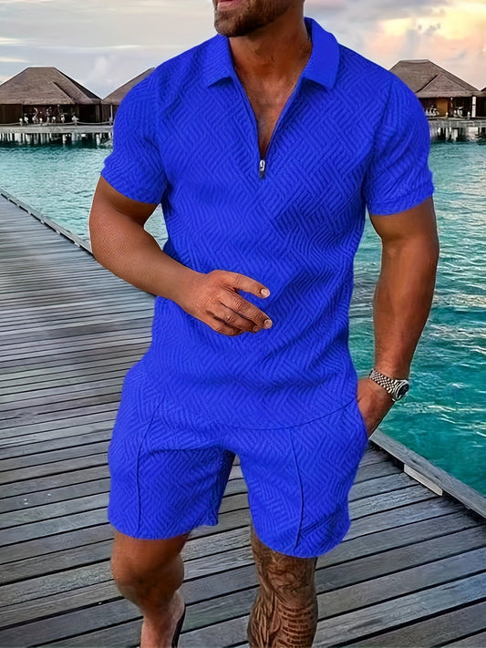 Leon | Elegantes Herren Set für Sommer atmungsaktiv 0