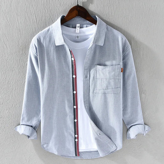 Massimo | Elegantes Herrenhemd langarm aus Baumwolle 0