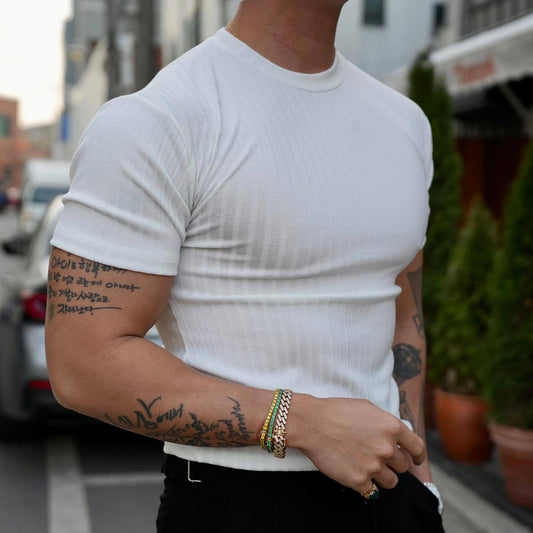 Milan | Atmungsaktives T-Shirt für Herren Slim Fit 0